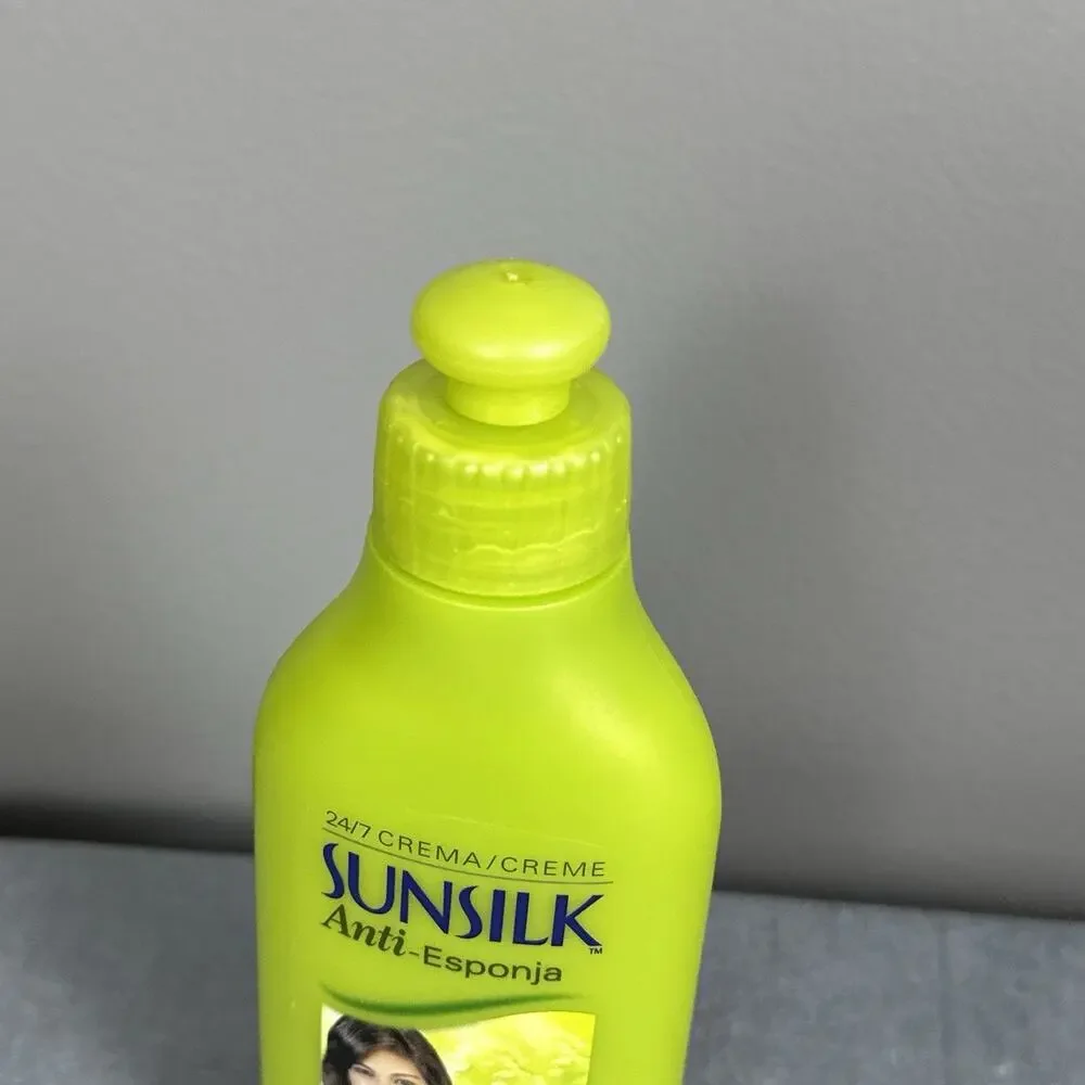 Sunsilk Anti Sponge 24/7 Creme With Avocado 7 Oz Anti Esponja Vintage NOS New